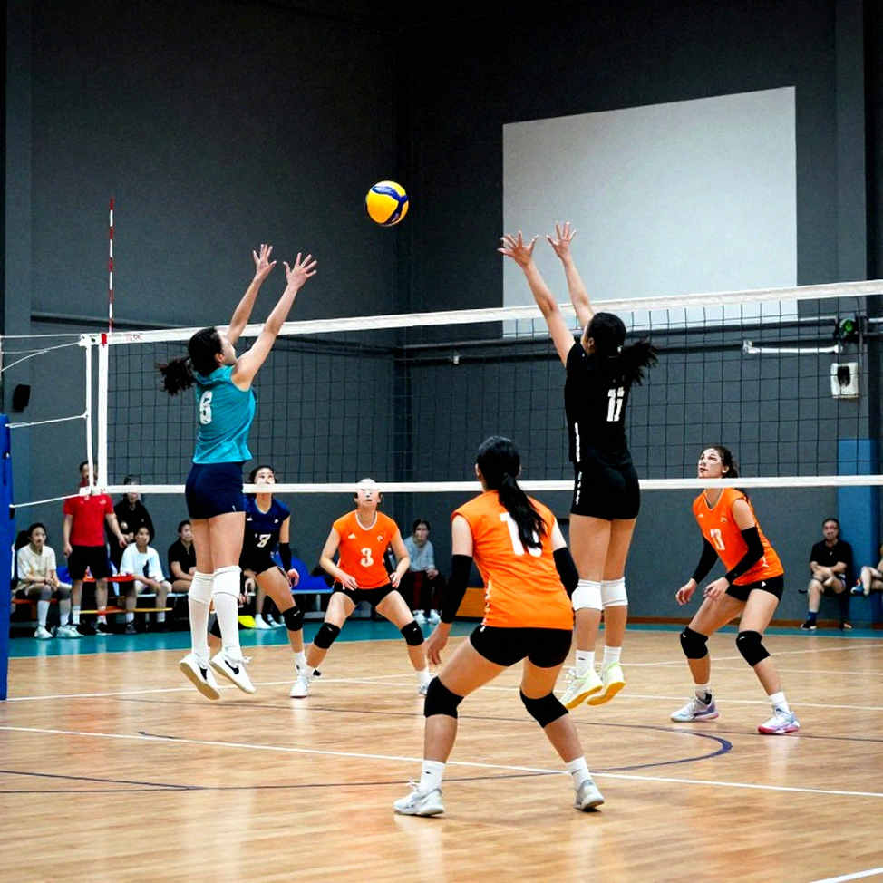 Bóng chuyền nữ và những ô trống trên bảng thống kê